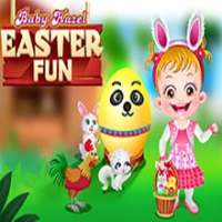 Baby Hazel Easter Fun